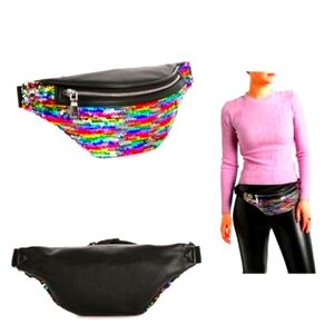 🤣MIX No. 6 Rainbow AllOver Gable Fanny Pack Belt Bag